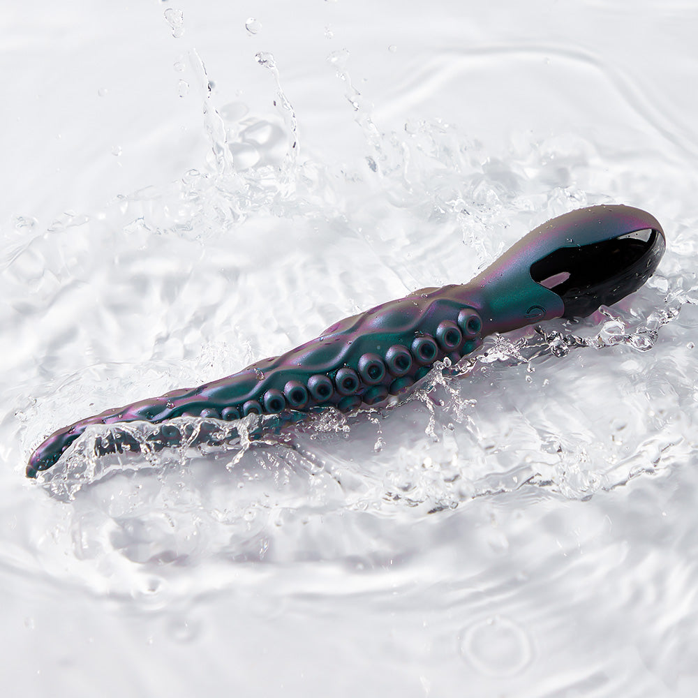 Octopus - Realistic LED Display Tentacle G-Spot Vibrator for Anal Vagina Stimulation