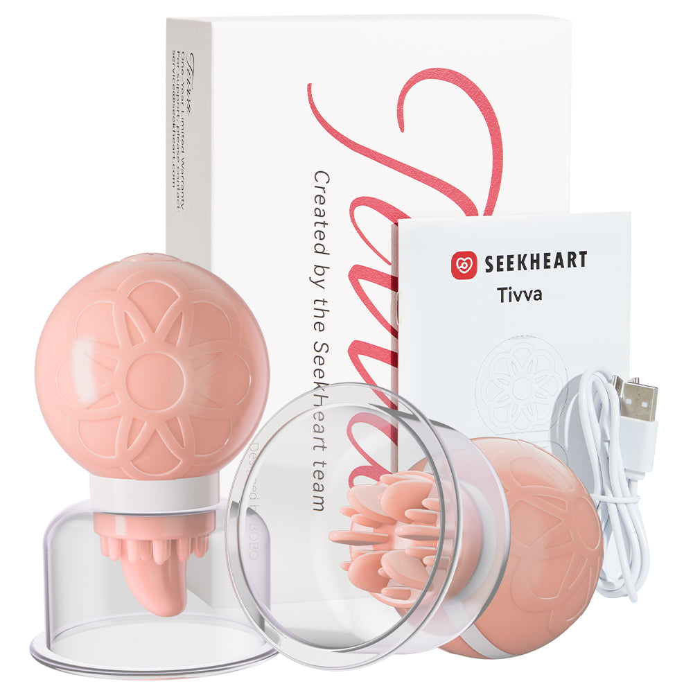 SeekHeart Tivva Breast Massager With 10 Rotation modes and 10 Vibration Patterns