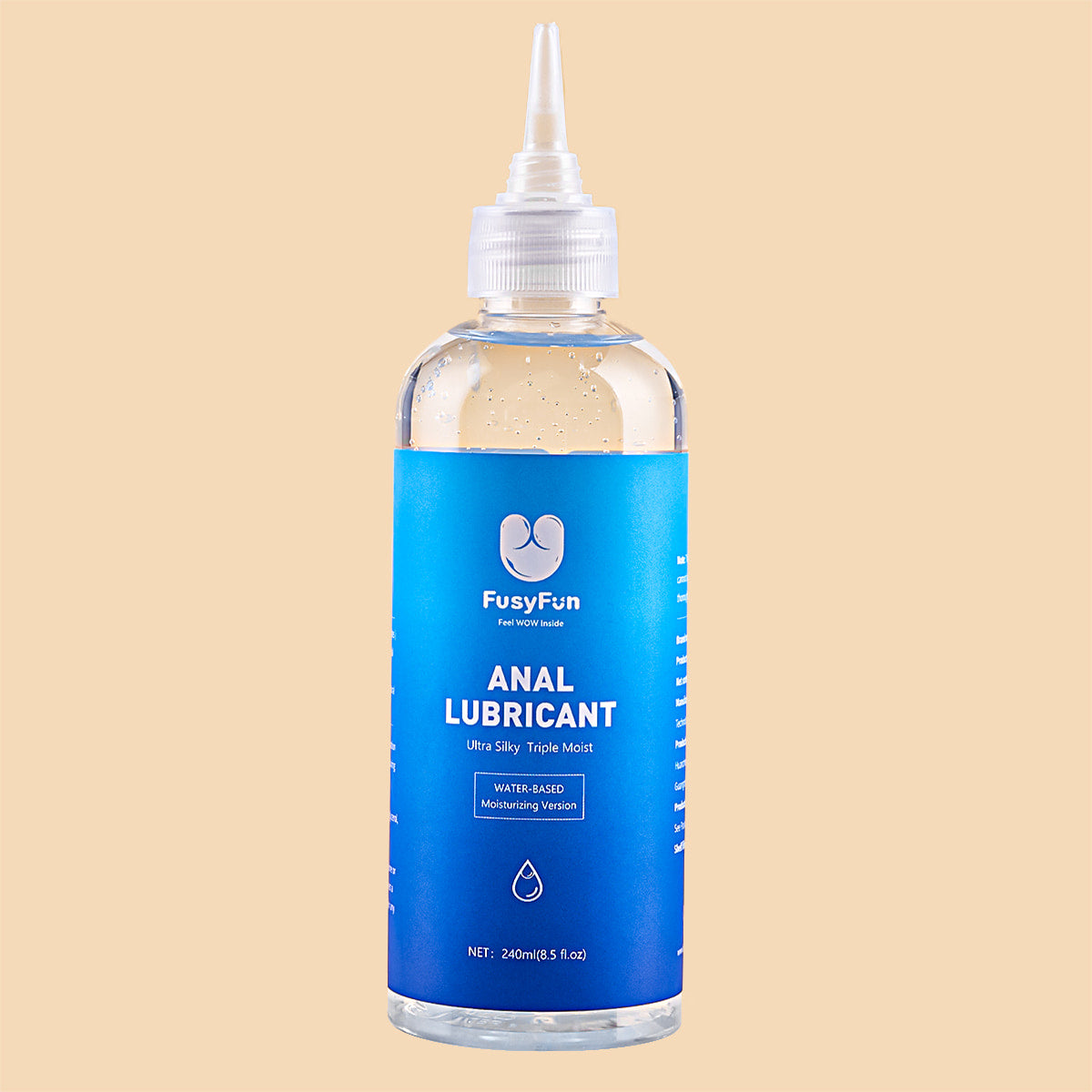 FusyFun Water-based Anal Lubricant 8fl.oz. (240 mL)