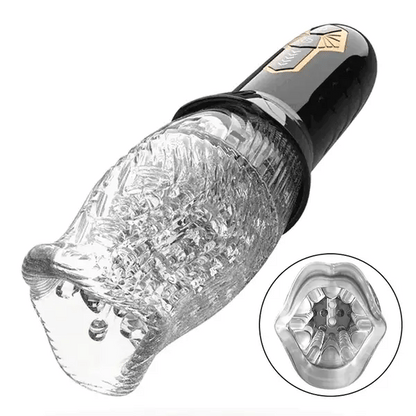 SEEKHEART Rotating Vibrating Blowjob Masturbation And Water-soluble Lubricant Set
