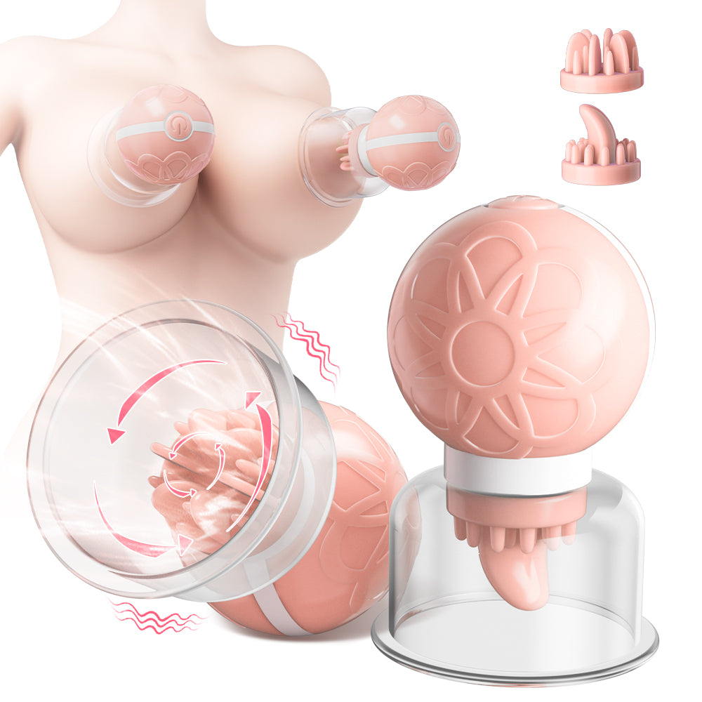 SeekHeart Tivva Breast Massager With 10 Rotation modes and 10 Vibration Patterns