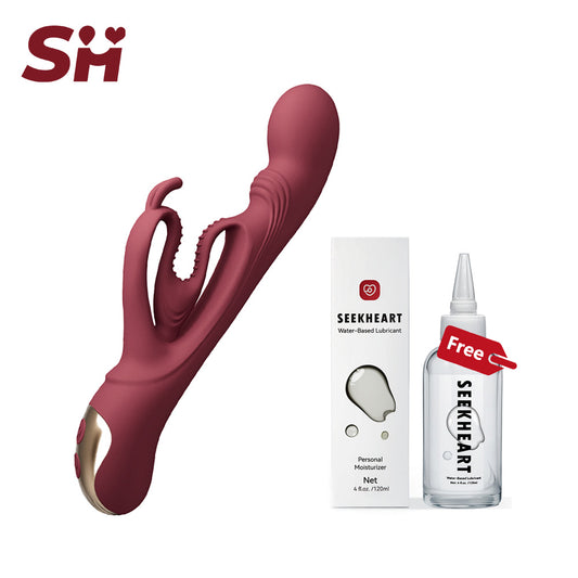 SeekHeart Buniva Rabbit Vibrator And Lubricant Set