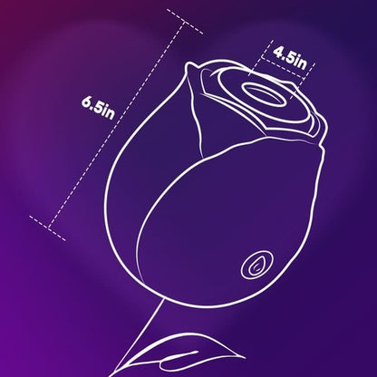 Seekheart Suction Oral Sex Rose Toy Clitoral Stimulator