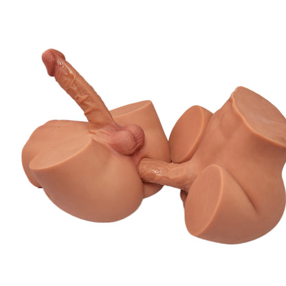 Unisex Doll With Flexible Dildo and Tight Anal &Testis