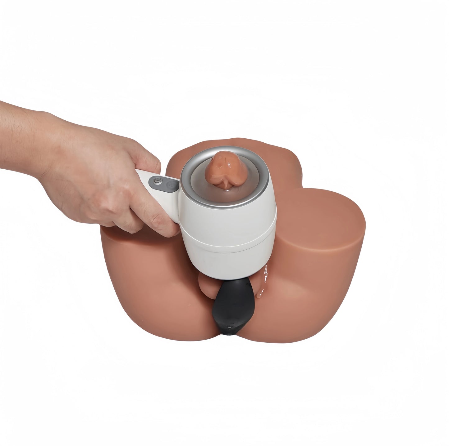 SEEKHEART Thrusting& Vibrating Silicone Anal Vibrator
