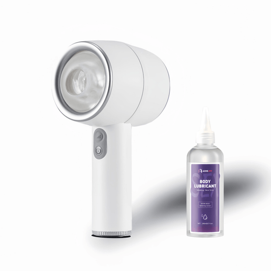 SEEKHEART Telescopic Handheld Male Masturbator With Free Water-soluble Lubricant Set