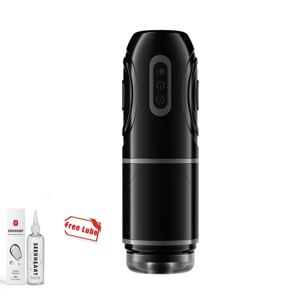 Sofia and Lubricant Set- Male Masturbator A1 Series: Rotating and Telescopic