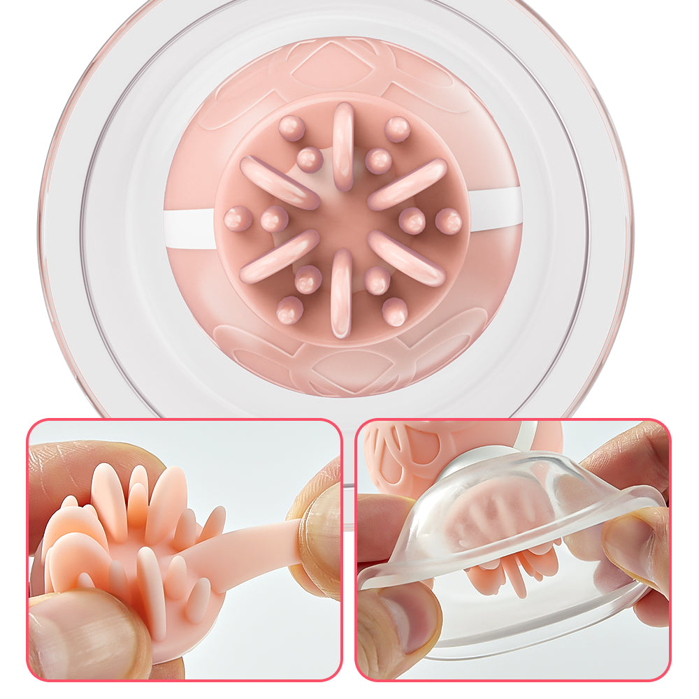 SeekHeart Tivva Breast Massager With 10 Rotation modes and 10 Vibration Patterns