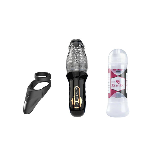 SeekHeart Blowjob Enhancement and Prolongation Solution S1 Series 3-in-1 (Save $31.2)