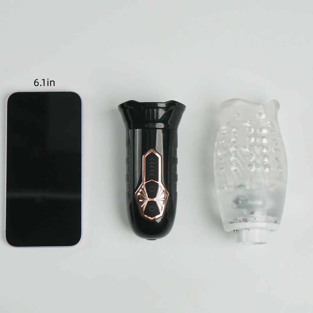 SEEKHEART Rotating Vibrating Blowjob Masturbation And Water-soluble Lubricant Set