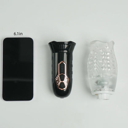 SEEKHEART Rotating Vibrating Blowjob Masturbation And Water-soluble Lubricant Set