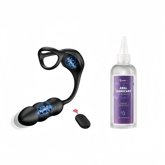 Seekheart Prostate Massager S1 series And Water-soluble Lubricant Set(Buy bundle Save $12.5 & Free Shipping)