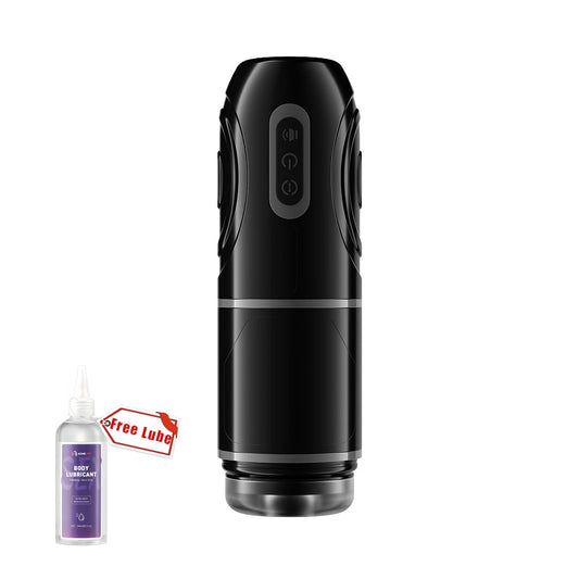 Sofia and Lubricant Set- Male Masturbator A1 Series: Rotating and Telescopic